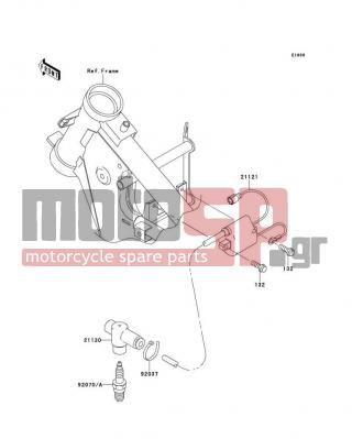 KAWASAKI - KX65 (CANADA ONLY) 2010 -  - Ignition System - 132BC0618 - BOLT-FLANGED-SMALL,6X18