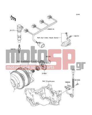 KAWASAKI - CONCOURS 14 ABS 2009 -  - Ignition System - 26031-0742 - HARNESS,SUB