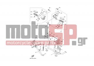 YAMAHA - XP500 T-MAX ABS (GRC) 2008 - Πλαίσιο - STAND  FOOTREST - 4X4-27114-00-00 - Stopper, Main Stand