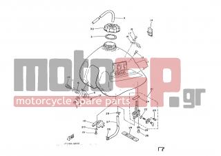 YAMAHA - IT200 (EUR) 1986 - Body Parts - FUEL TANK - 1TY-24250-00-00 - Graphic Set