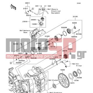 KAWASAKI - VULCAN® 1700 NOMAD™ 2009 -  - Starter Motor - 92015-1476 - NUT,STARTER MOTOR