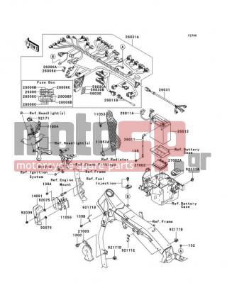 KAWASAKI - VULCAN® 2000 CLASSIC 2009 -  - Chassis Electrical Equipment - 92075-1629 - DAMPER