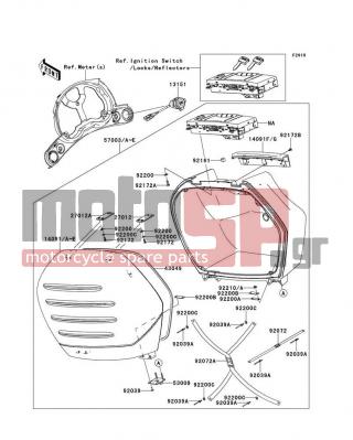 KAWASAKI - CONCOURS 14 ABS 2008 -  - Accessory - 92200-0374 - WASHER