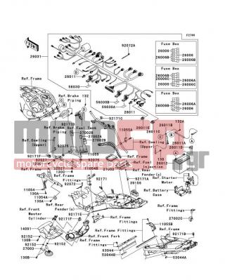 KAWASAKI - CONCOURS 14 ABS 2008 -  - Chassis Electrical Equipment(A8F)