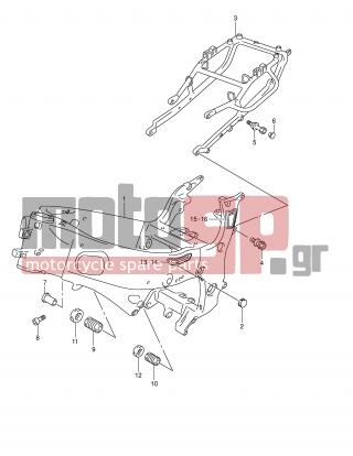 SUZUKI - GSX1300R (E2) Hayabusa 2004 - Frame - FRAME - 41922-19F11-000 - NUT, CRANK CASE ADJUST