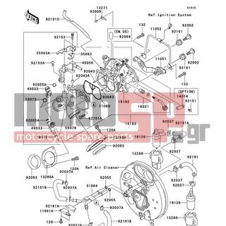 KAWASAKI - VULCAN 1600 CLASSIC 2006 - Κινητήρας/Κιβώτιο Ταχυτήτων - Throttle - 16126-1372 - VALVE
