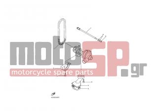 YAMAHA - YZF R1 (GRC) 1999 - Engine/Transmission - OIL PUMP - 4XV-1316E-00-00 - Pipe, Delevery 5
