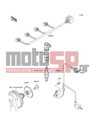 KAWASAKI - Z1000 2006 -  - Ignition System - 26030-1750 - HARNESS,IGNITION COIL