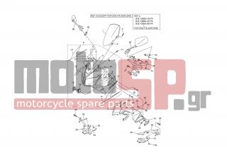 YAMAHA - FZ1-S 1000 (GRC) 2007 - Body Parts - COWLING 1 - 3C3-Y283W-10-00 - Cover Assy