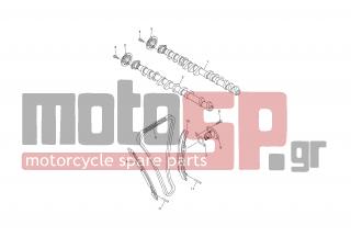 YAMAHA - YZF R1 (GRC) 2006 - Engine/Transmission - CAMSHAFT / CHAIN - 5VY-12210-10-00 - Tensioner Assy, Cam Chain