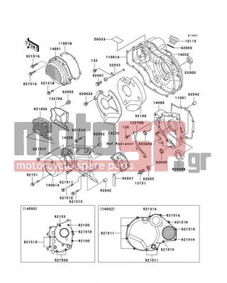 KAWASAKI - ZRX1200R 2005 - Engine/Transmission - Engine Cover(s) - 11061-1155 - GASKET,PULSING COVER