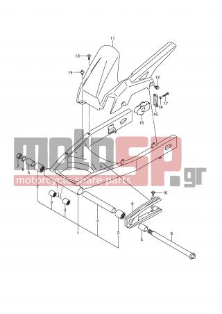 SUZUKI - GSR750 (E21) 2011 - Frame - REAR SWINGING ARM - 09111-06107-000 - BOLT (6X12)