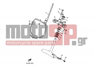 YAMAHA - WR250Z (GRC) 1997 - Frame - STEERING - 90119-06185-00 - Bolt, With Washer