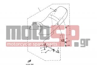 YAMAHA - TDR125 (GRC) 1997 - Body Parts - SEAT - 1AE-24796-00-00 - Cover