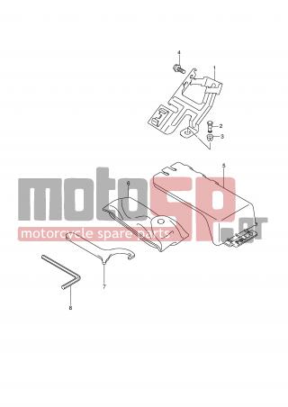 SUZUKI - GSR600A (E2) 2008 - Body Parts - HOLDER - 01550-0612A-000 - BOLT