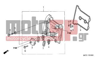HONDA - FJS600A (ED) ABS Silver Wing 2003 - Engine/Transmission - CYLINDER HEAD COVER - 12391-MCT-000 - GASKET, HEAD COVER