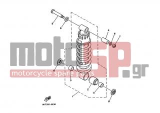 YAMAHA - RD350LC (ITA) 1991 - Suspension - REAR SUSPENSION - 90201-102G9-00 - Washer, Plate