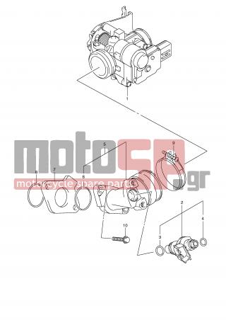 SUZUKI - UX150 (E2) Sixteen 2010 - Κινητήρας/Κιβώτιο Ταχυτήτων - THROTTLE BODY (MODEL L0)
