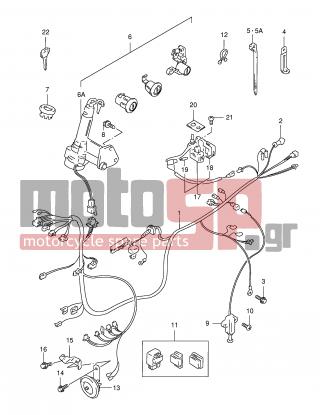 SUZUKI - AN150 Y (E34) 2000 - Electrical - WIRING HARNESS - 38740-24X50-000 - RELAY ASSY, SIDE STAND