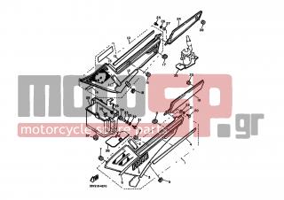 YAMAHA - FJ1100 (EUR) 1985 - Body Parts - SIDE COVER - 36Y-2173F-00-00 - Graphic 2 For Smr