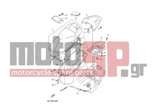 YAMAHA - YP125E (GRC) 2003 - Body Parts - SEAT - 90179-06403-00 - Nut