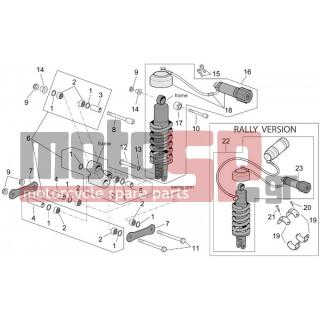 Aprilia - CAPO NORD ETV 1000 2002 - Αναρτήσεις - connecting rod and shock absorbers