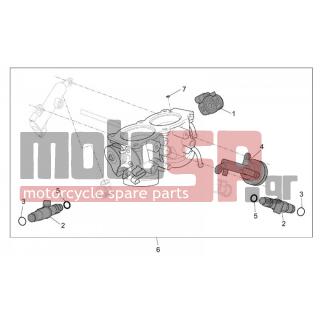 Aprilia - CAPO NORD ETV 1000 2001 - Engine/Transmission - Butterfly - AP8144485 - ΛΑΣΤΙΧΑΚΙ O-RING RST FUTURA/CAPONORD