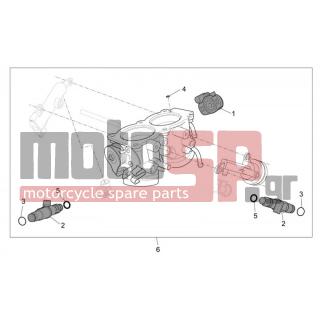 Aprilia - CAPO NORD ETV 1000 2004 - Engine/Transmission - Butterfly - AP8144485 - ΛΑΣΤΙΧΑΚΙ O-RING RST FUTURA/CAPONORD