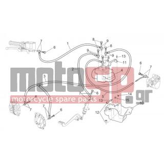 Aprilia - CAPO NORD ETV 1000 2005 - Brakes - ABS braking system - AP8150018 - ΡΟΔΕΛΛΑ 8,5x24x2