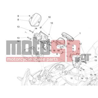 Aprilia - CAPONORD 1200 2015 - Electrical - instruments - AP8121665 - ΔΑΚΤΥΛΙΔΙ SXV-RXV 450-550