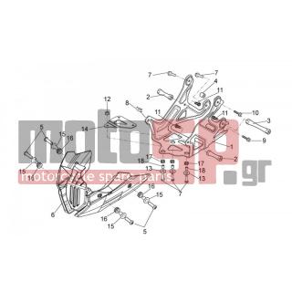 Aprilia - DORSODURO 1200 2013 - Body Parts - ecu basis - AP8152279 - ΒΙΔΑ M6x20