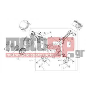 Aprilia - DORSODURO 750 FACTORY ABS 2012 - Κινητήρας/Κιβώτιο Ταχυτήτων - Crankshaft