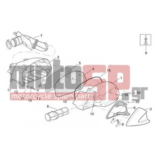 Aprilia - LEONARDO 250 ST (KIN.YAMAHA) 2001 - Κινητήρας/Κιβώτιο Ταχυτήτων - filter box