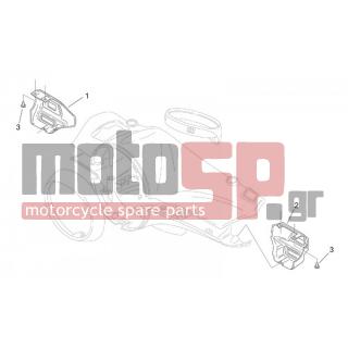 Aprilia - MOJITO CUSTOM 50 2T (KIN. APRILIA) 2003 - Body Parts - Bodywork FRONT II