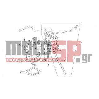 Aprilia - MOJITO CUSTOM 50 2T (KIN. APRILIA) 2003 - Κινητήρας/Κιβώτιο Ταχυτήτων - Supply - AP4ADN000014 - Βίδα