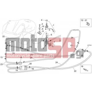 Aprilia - PEGASO 650 1998 - Body Parts - Taps GASOLINE