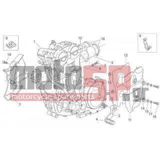 Aprilia - PEGASO 650 IE 2002 - Engine/Transmission - Motor - AP8152279 - ΒΙΔΑ M6x20