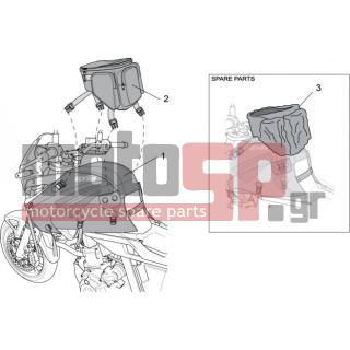 Aprilia - PEGASO STRADA TRAIL 650 IE 2008 - Body Parts - Acc. - Luggage, suitcases, handbags III