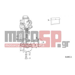 Aprilia - RS 125 2007 - Engine/Transmission - CARBURETOR III - AP8106728 - ΖΗΚΛΕΡ ΝΟ 115 RS 125