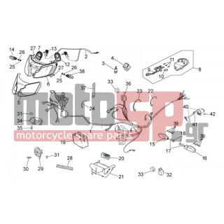 Aprilia - RS 50 2007 - Electrical - Electrical installation - 00H01003951 - ΚΑΛΩΔΙΩΣΗ ΦΑΝΟΥ ΠΙΣΩ RS 50