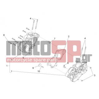 Aprilia - RS4 50 2T 2011 - Κινητήρας/Κιβώτιο Ταχυτήτων - oil panI - 848019 - Πλάκα