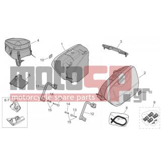 Aprilia - RST 1000 FUTURA 2001 - Body Parts - luggage - AP8706314 - Ανακλαστήρας