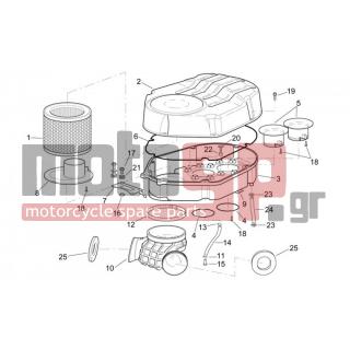 Aprilia - RSV 1000 2000 - Κινητήρας/Κιβώτιο Ταχυτήτων - filter box
