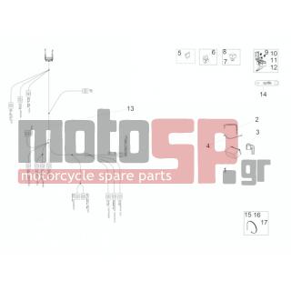 Aprilia - RSV4 RR 1000 2016 - Electrical - Electrical installation BACK - 895481 - ΡΕΛΕ INJECTION SCOOTER-MOTO 12V 30A