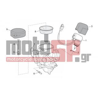 Aprilia - SCARABEO 100 4T E3 2011 - Κινητήρας/Κιβώτιο Ταχυτήτων - CARBURETOR II - CM151702 - ΒΙΔΑ ΡΥΘΜ ΡΕΛΑΝΤΙ FLY