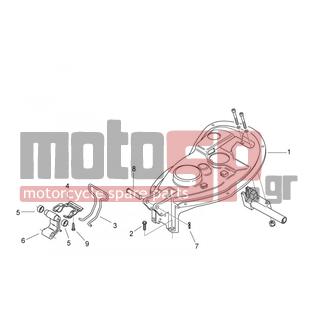 Aprilia - SCARABEO 50 2T 2014 - Body Parts - Space under the seat - AP8232799 - ΛΑΜΑΚΙ ΣΕΛΛΑΣ SCAR 50-100