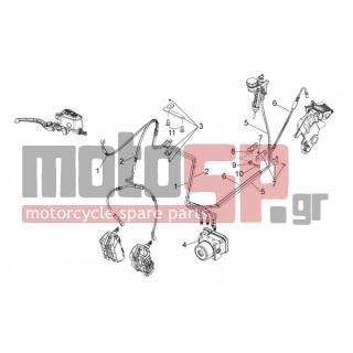 Aprilia - SHIVER 750 GT 2009 - Brakes - ABS braking system - 890762 - ΕΓΚΕΦΑΛΟΣ ABS SHIVER/DORSODURO/MANA