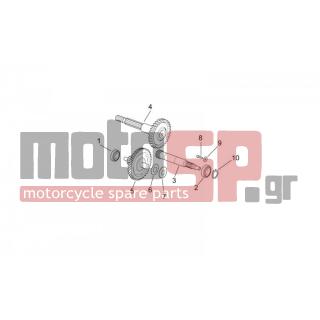 Aprilia - SONIC 50 AIR 1999 - Engine/Transmission - final differential - AP8206159 - ΡΟΥΛΕΜΑΝ ΔΙΑΦ/ΚΟΥ SCOOTER 10x30x9