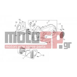 Aprilia - SPORT CITY 125-200 E2 2004 - Κινητήρας/Κιβώτιο Ταχυτήτων - COVER variator - AP8590023 - Καπάκι βαριατόρ