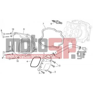 Aprilia - SPORT CITY CUBE 250-300 IE E3 2010 - Engine/Transmission - oil breather valve - AP8201169 - Σφιχτήρας κλικ D22x8,6*
